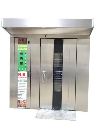 2.5HP Stainless Steel Electric Rotary Rack Oven - Rotary Rack Oven Machine by S Raj Engineering