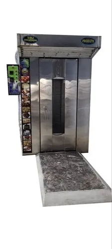 Bakery Wood Fired Electric Rotary Rack Oven - Rotary Rack Oven Machine by S Raj Engineering