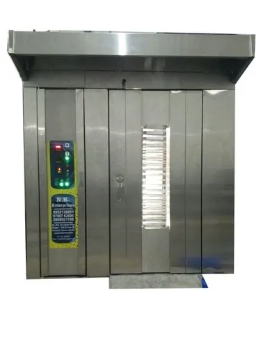 5HP Stainless Steel Electric Rotary Rack Oven - Rotary Rack Oven Machine by S Raj Engineering