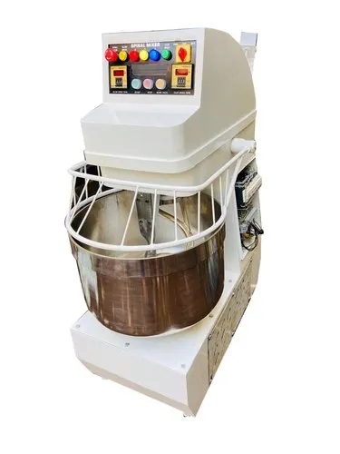 5HP Stainless Steel Automatic Spiral Mixer - Spiral Mixer Machine by S Raj Engineering
